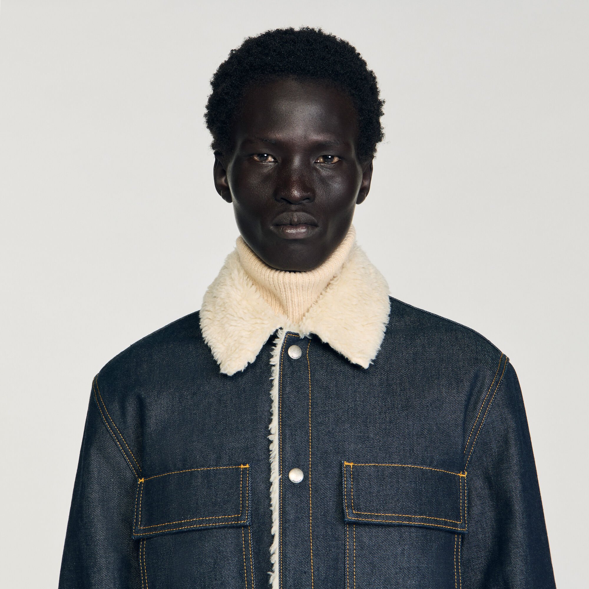 Überhemd aus Denim