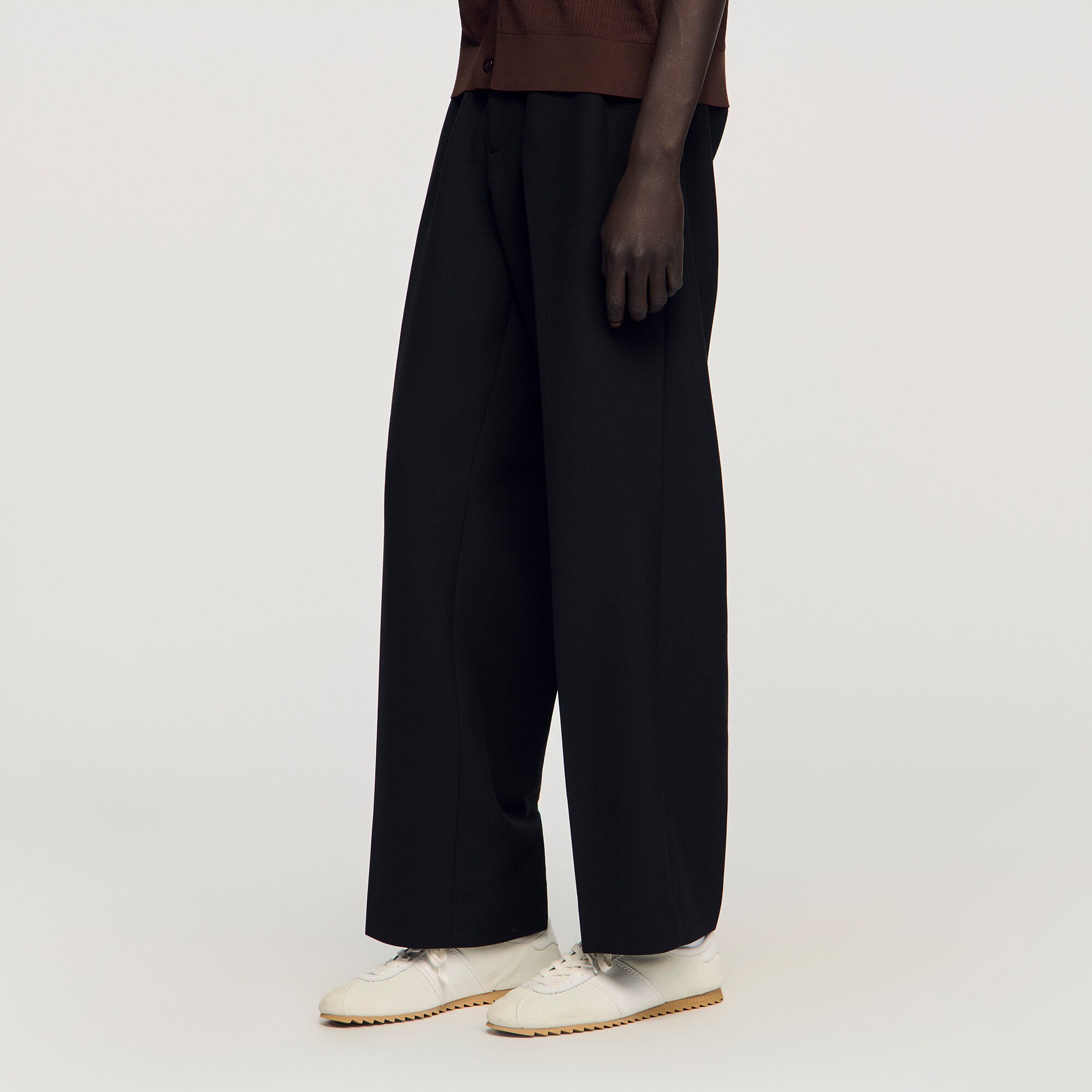 Niedrige Leder- & Wildledersneakers