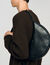 Kleine Hobo-Tasche aus Leder