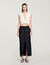 Kurzes Satin-Top