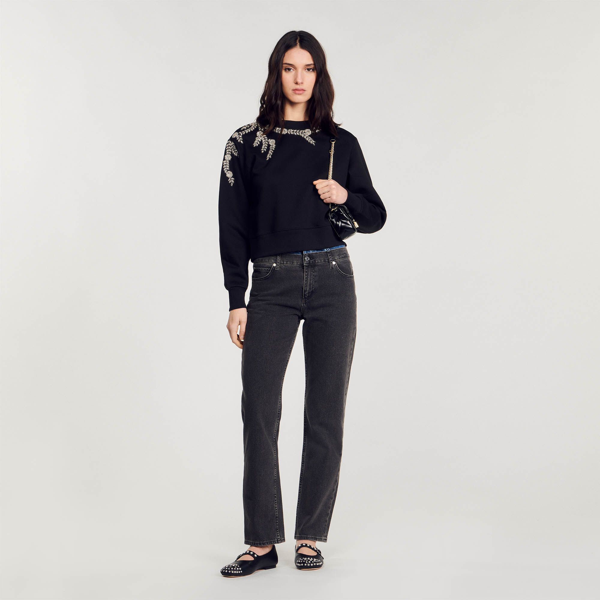 Sandro paris sweatshirt outlet