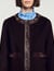 Kurzer Mantel mit Lederdetails - Damen | Sandro