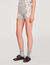 Shorts aus Strick mit Rautenmuster