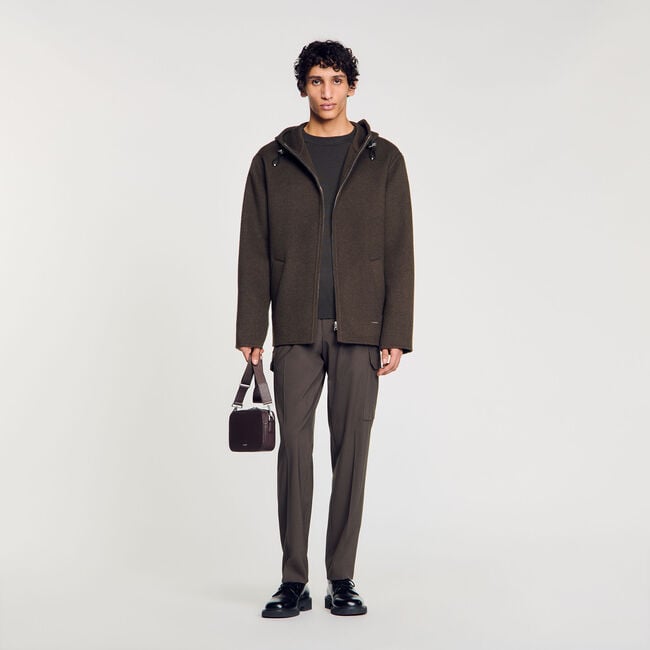 Windjacke mit Kapuze