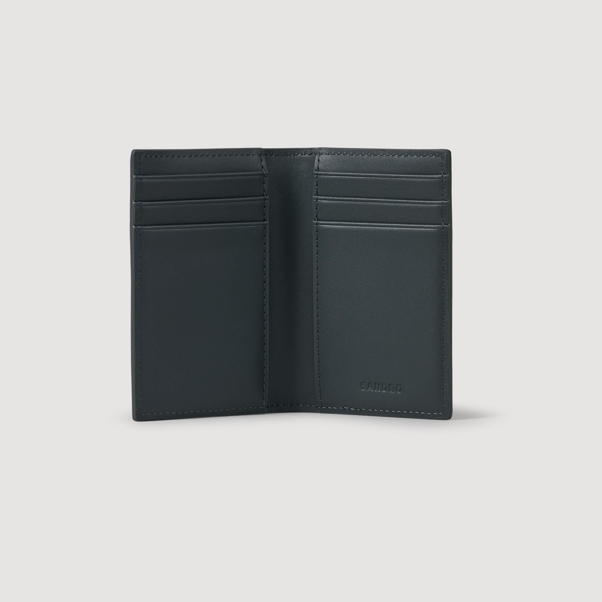 Brieftasche aus rekonstituiertes Leder