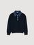 Pullover mit Kragen aus Jeansstoff