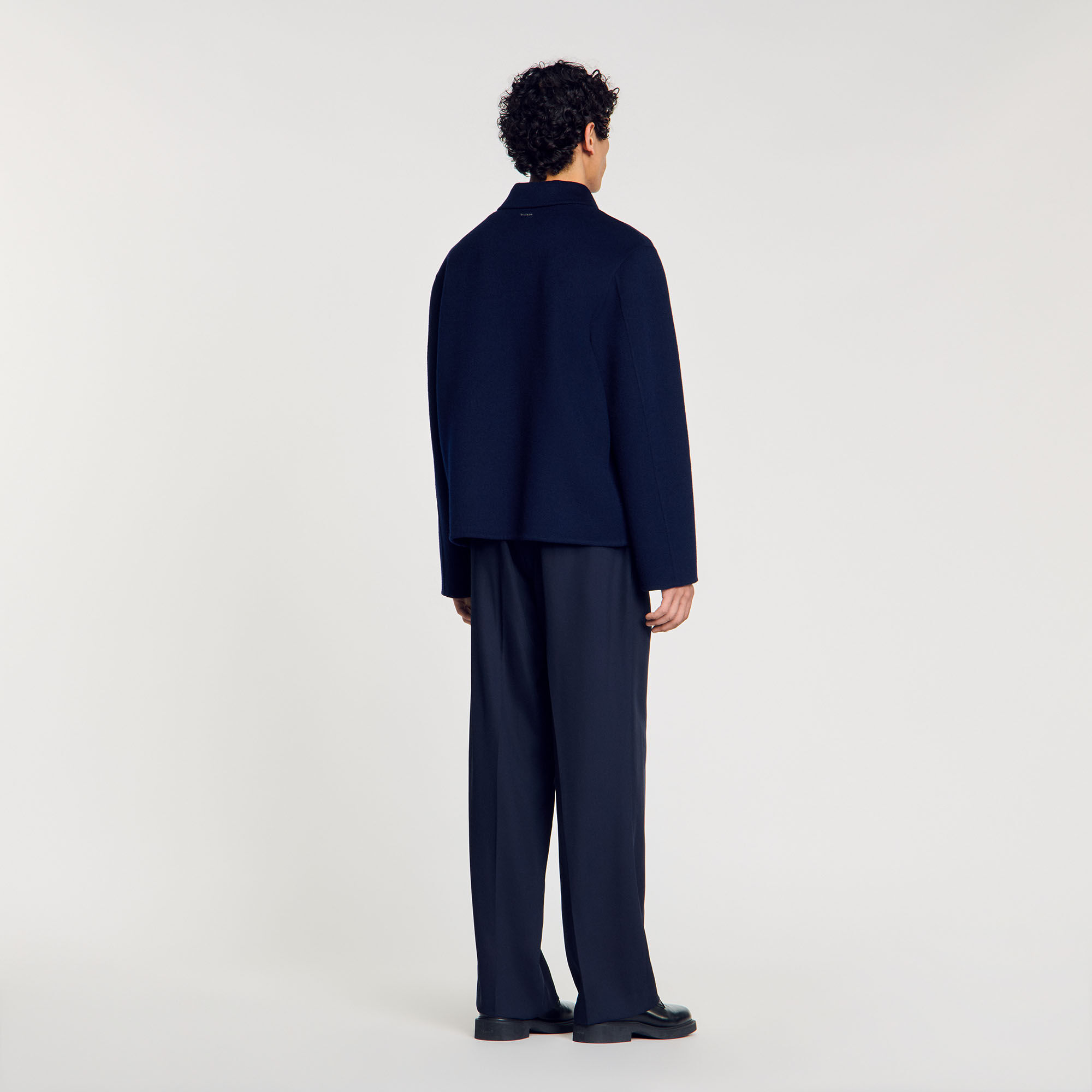 Blouson aus Doubleface-Wolle