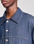 Blouson aus Chambray