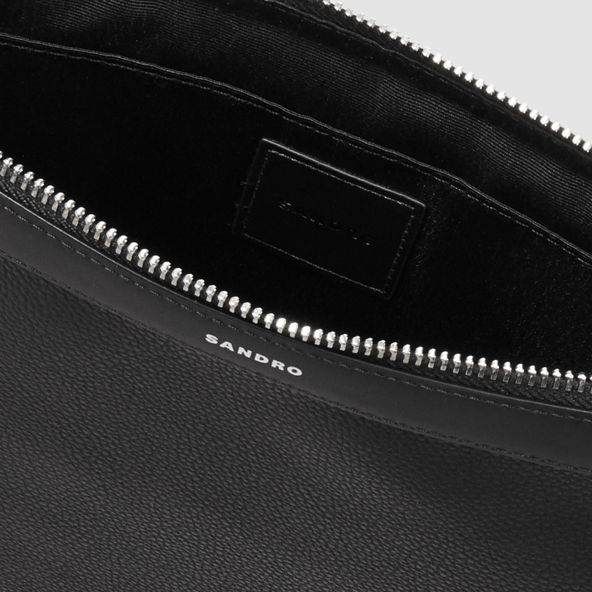 Pochette aus beschichtetem Toile