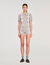 Shorts aus Strick mit Rautenmuster
