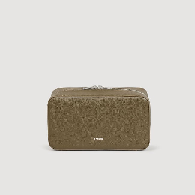 Kulturtasche rekonstituiertes Leder