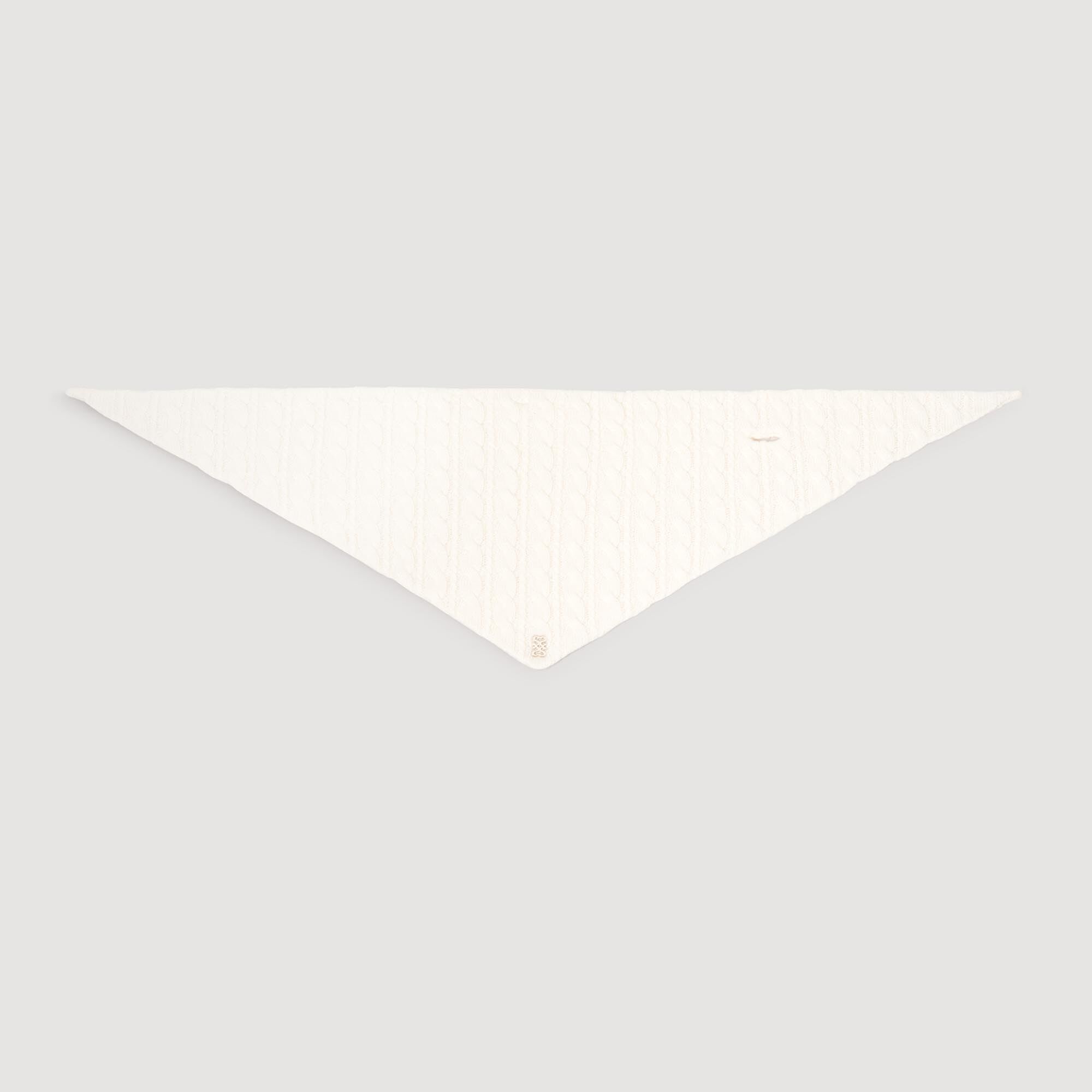 Bandana aus Zopfstrick