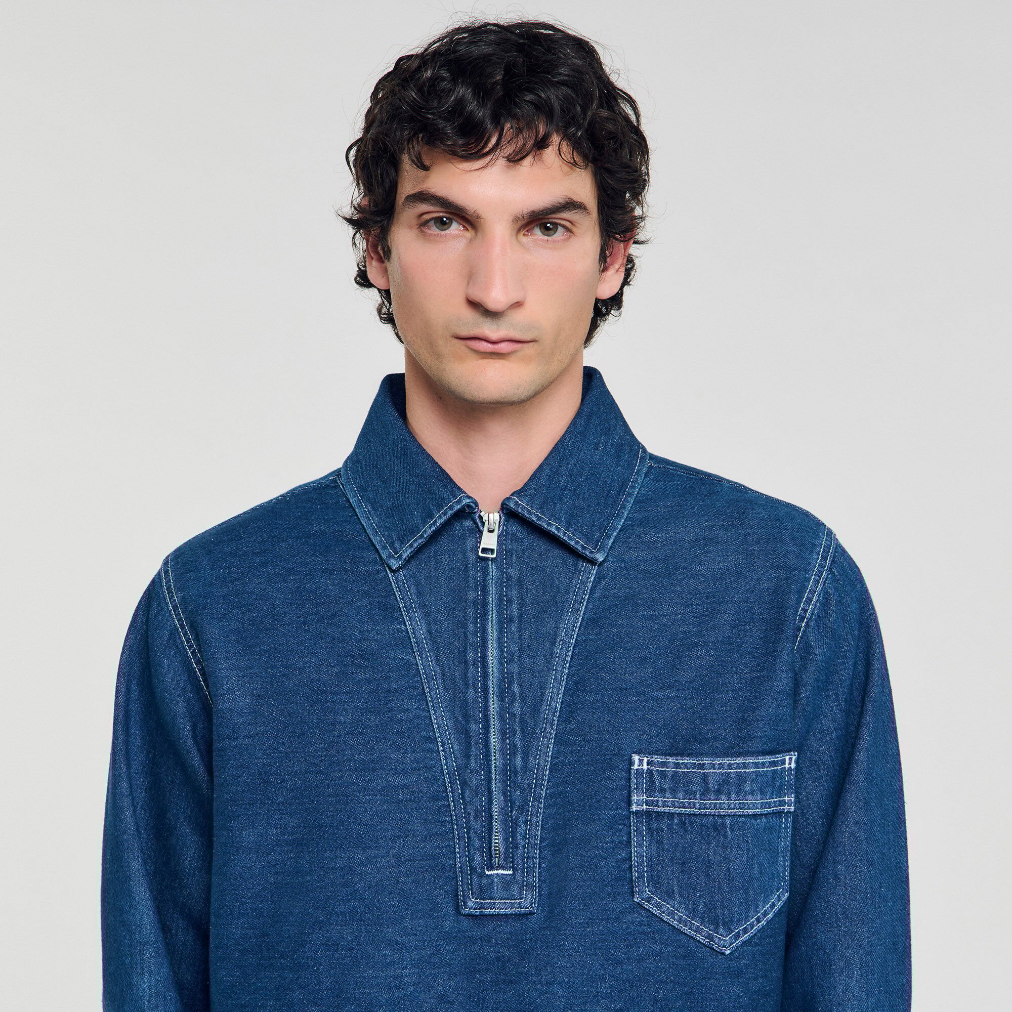 Tunika aus Denim