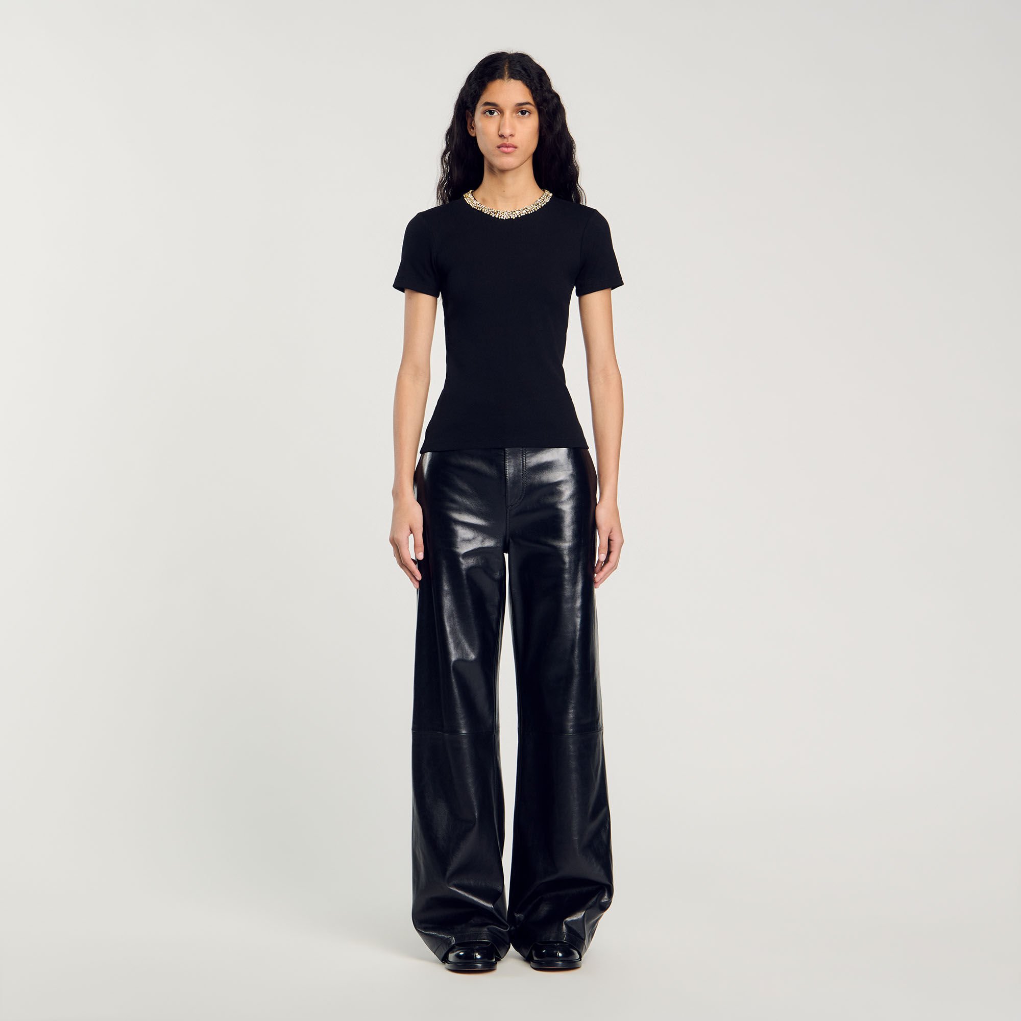 Sandro paris t shirt outlet