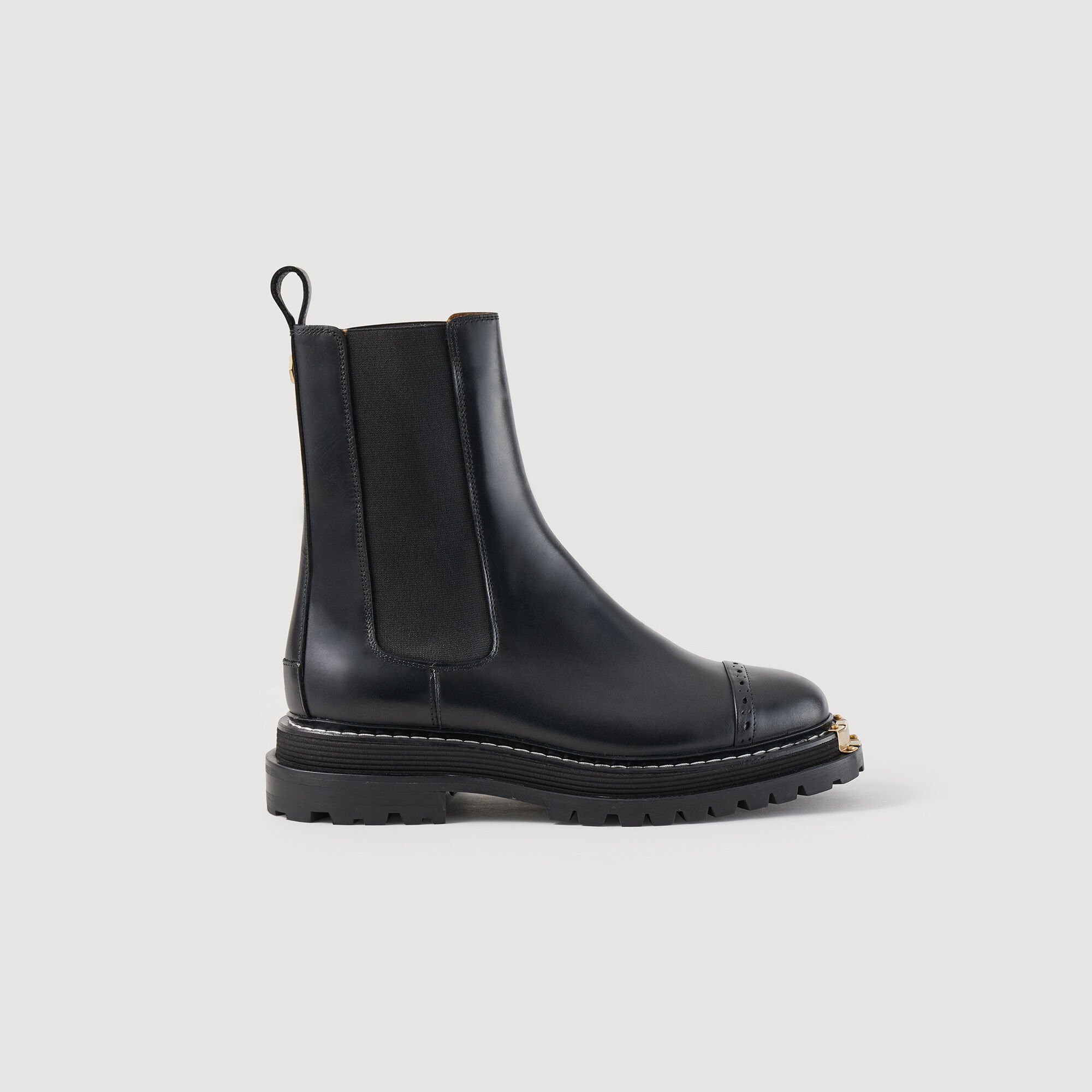 Lederstiefeletten fur Damen Sandro Paris