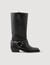 Biker Boots aus Leder