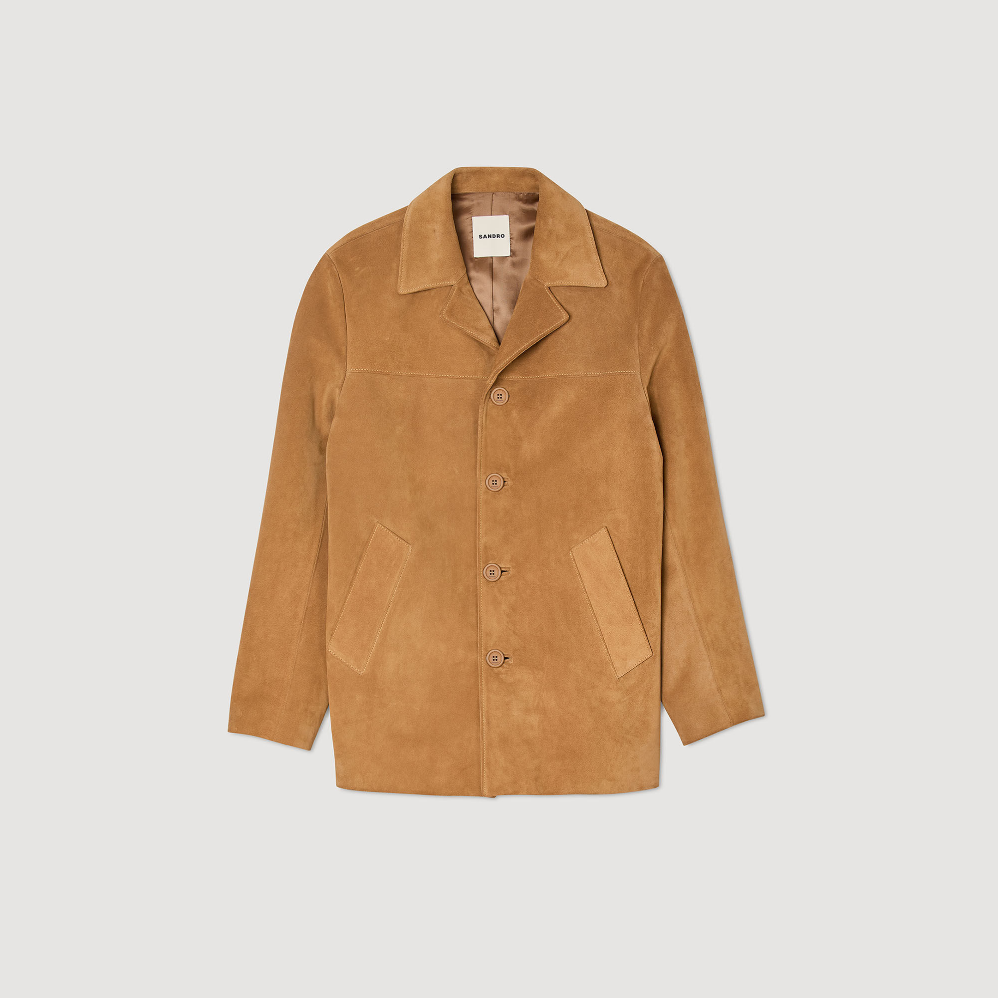 Jacke aus Spaltleder