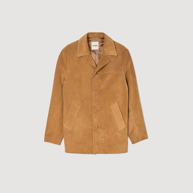 Jacke aus Spaltleder