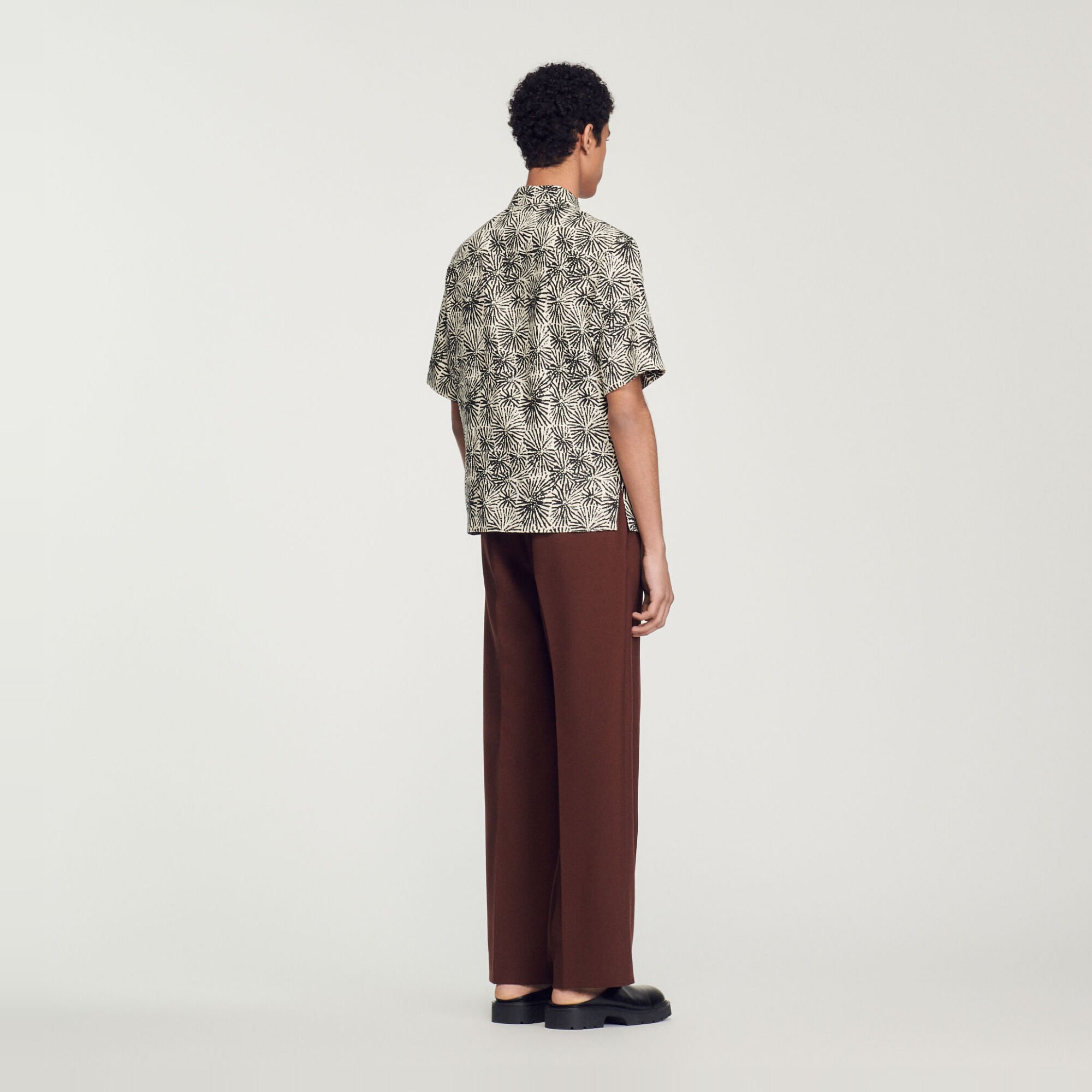 Oversize-Hemd mit Print