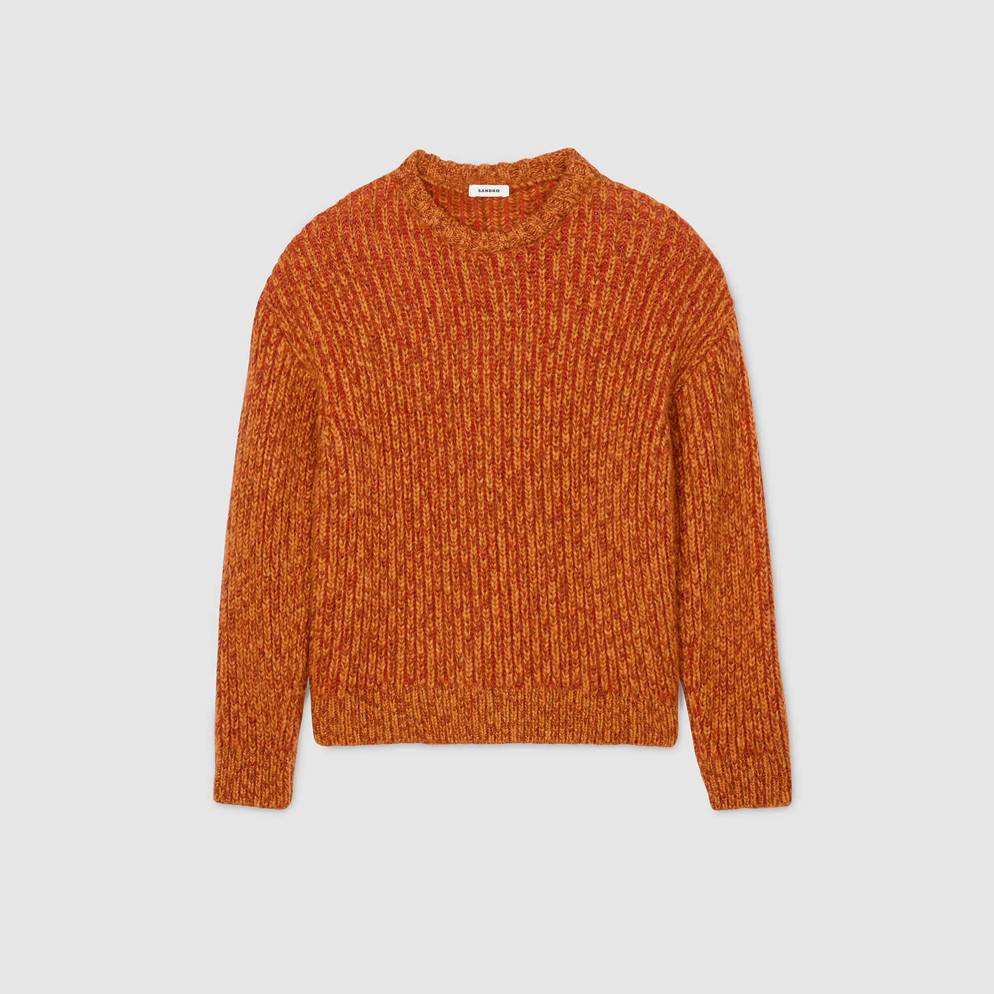 Langarmpullover mit Rundhals