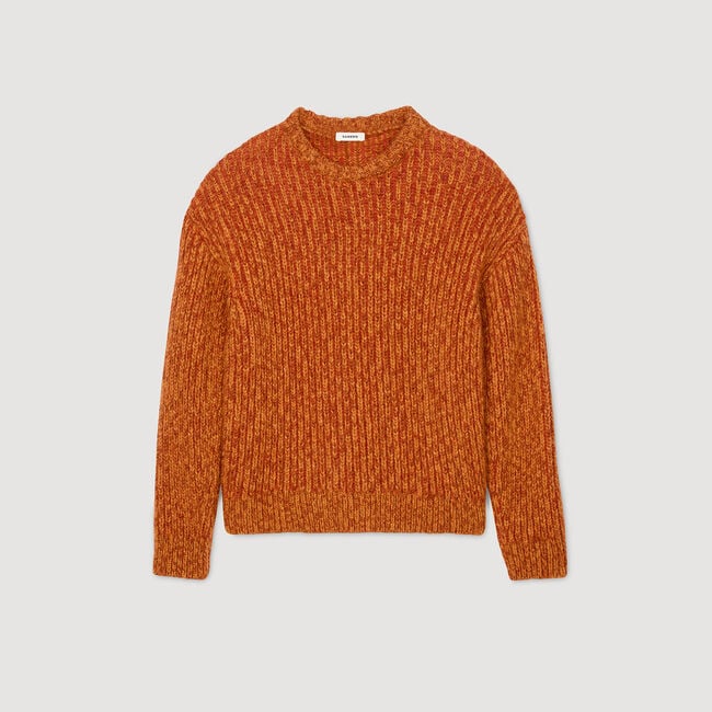 Langarmpullover mit Rundhals
