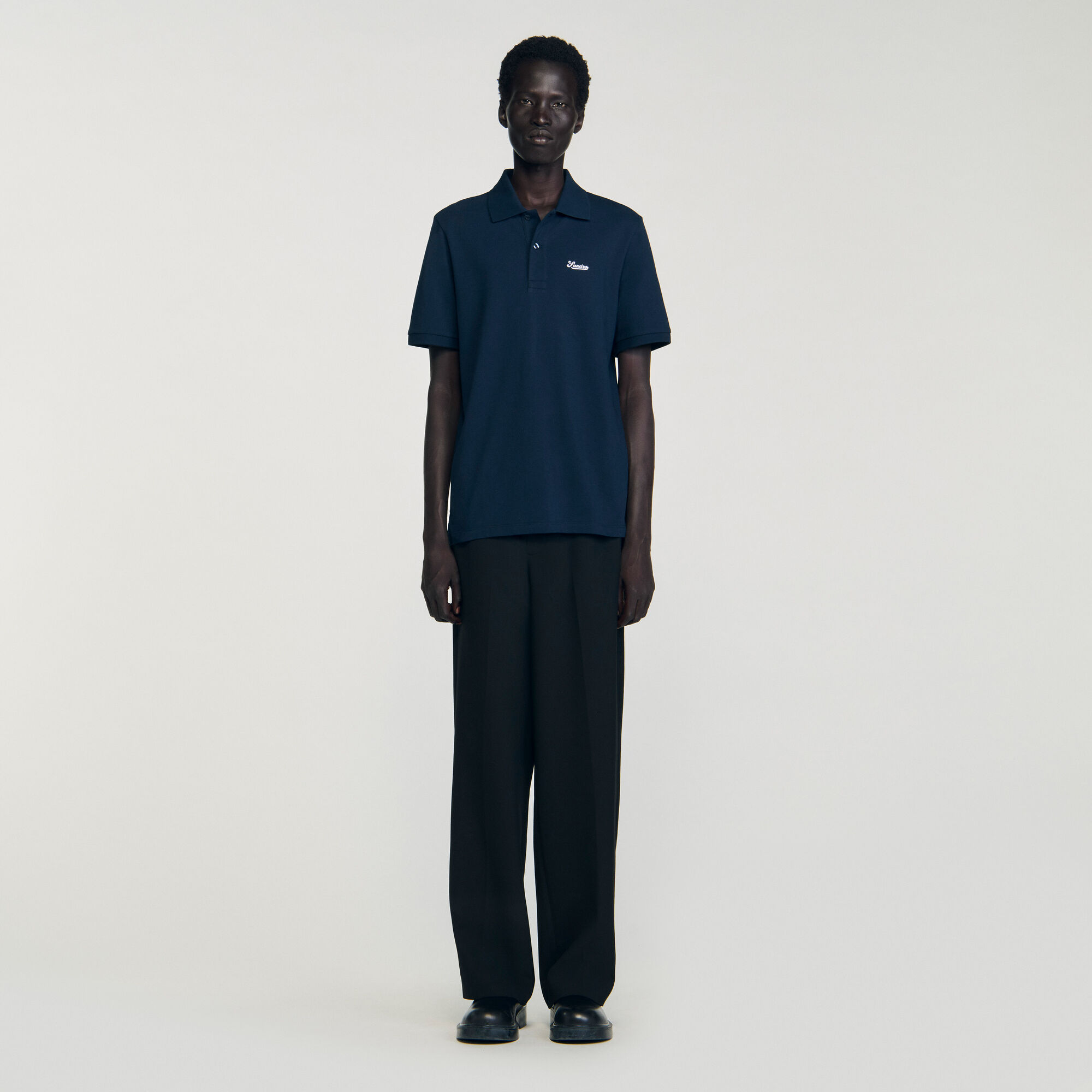 Poloshirt aus Piqué-Baumwolle