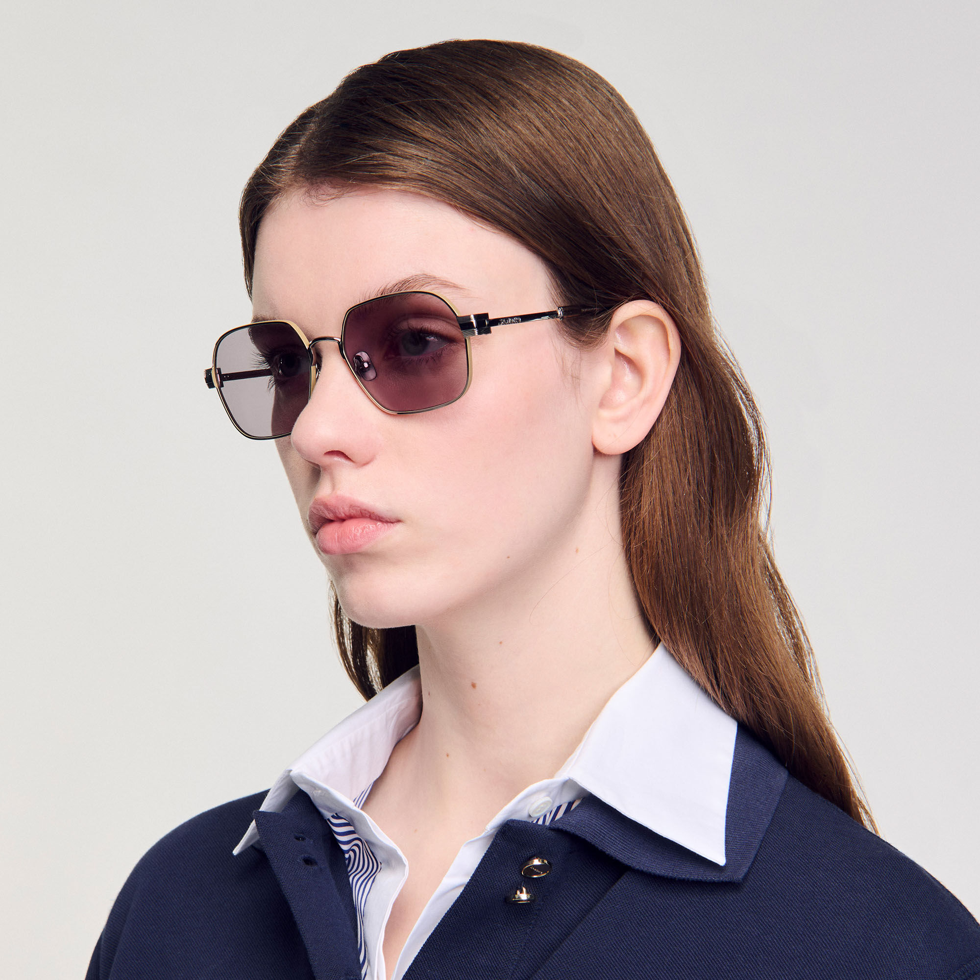 Sonnenbrille aus Metall