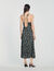 Langes Kleid mit Blumenprint