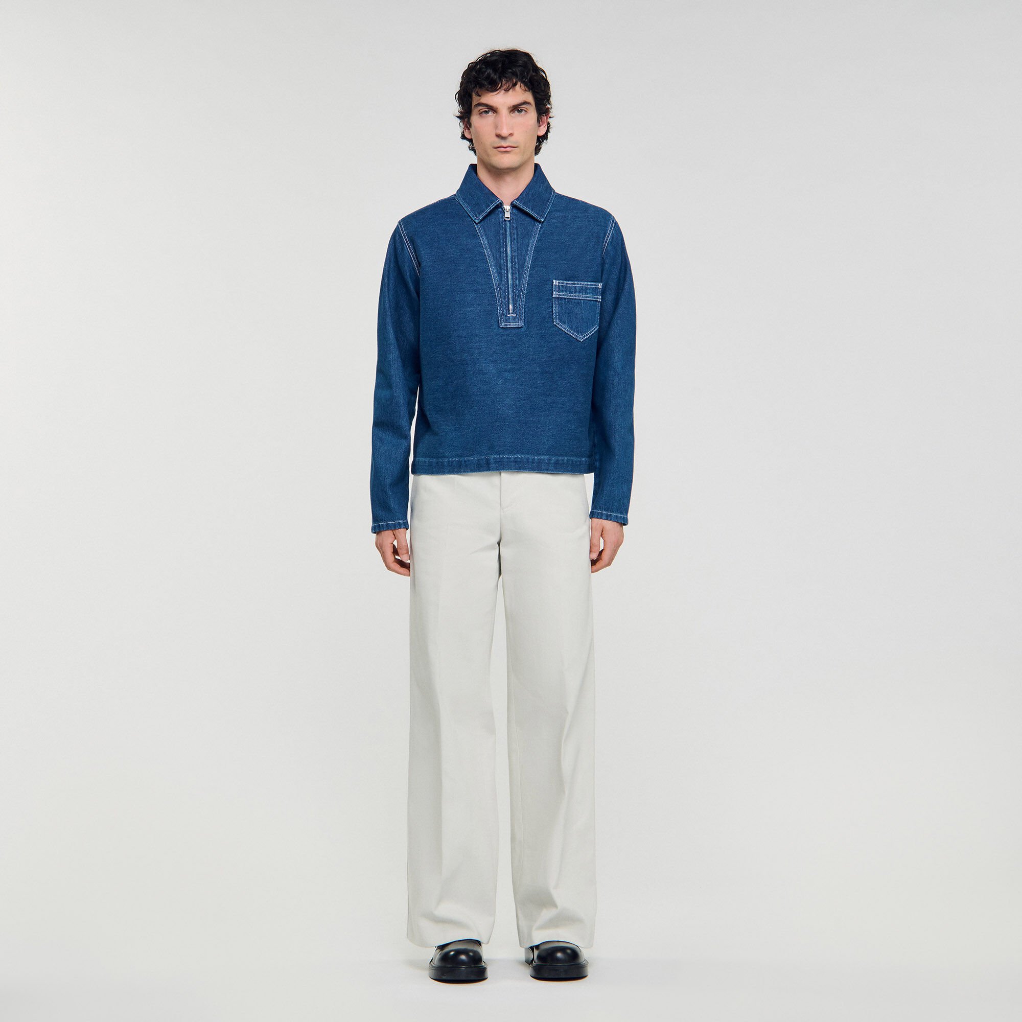 Tunika aus Denim