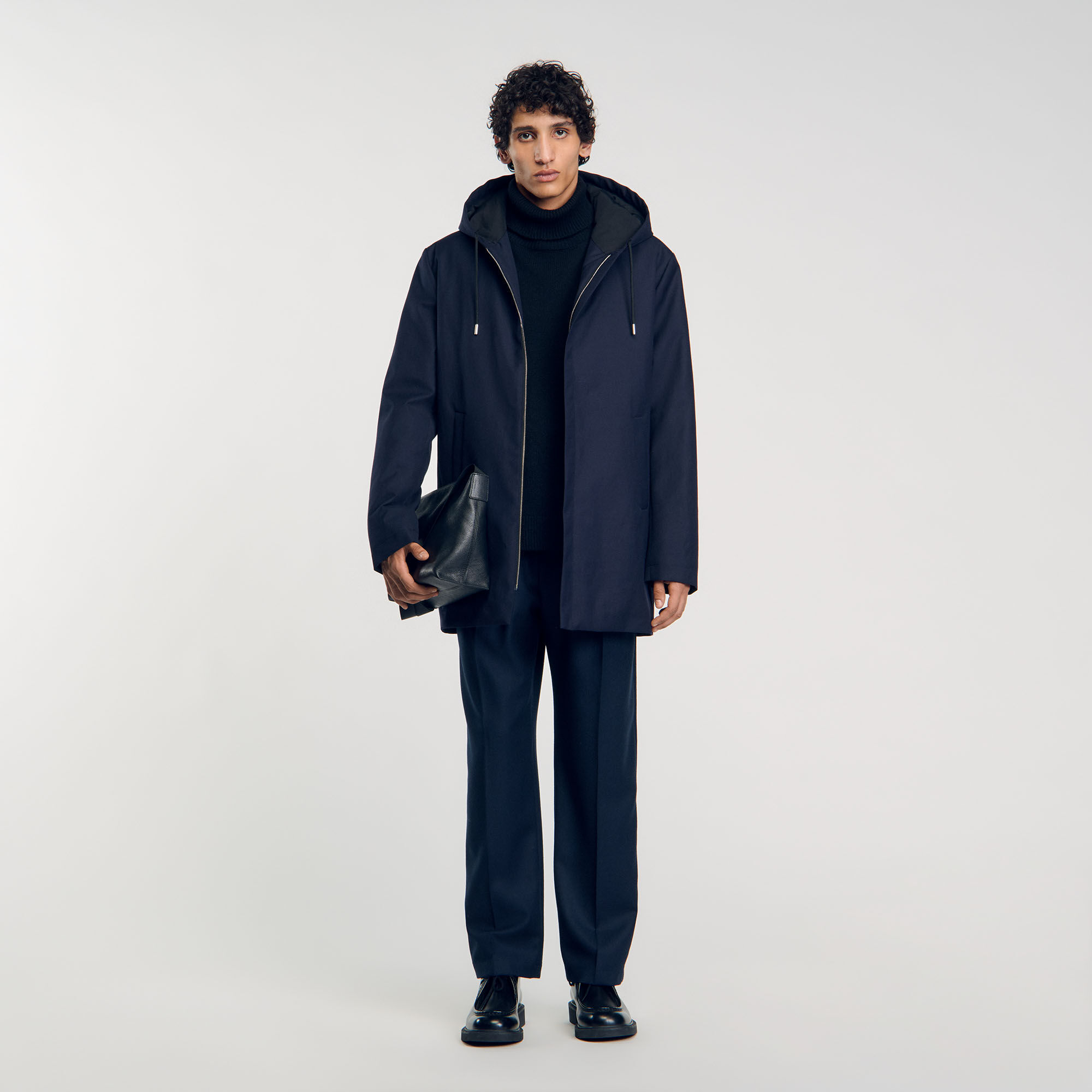Parka mit ReiBverschluss und Kapuze