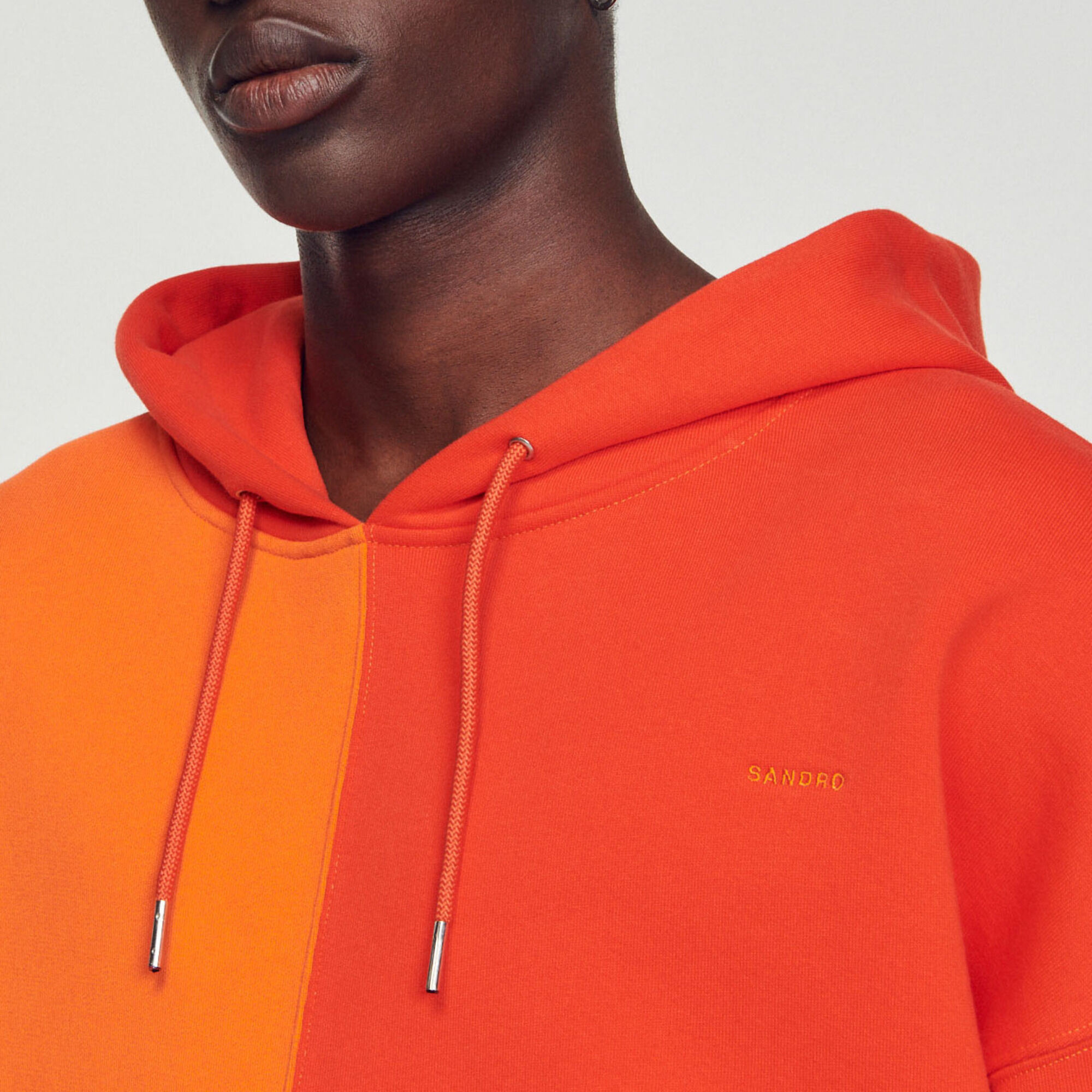 Oversize-Hoodie aus Molton