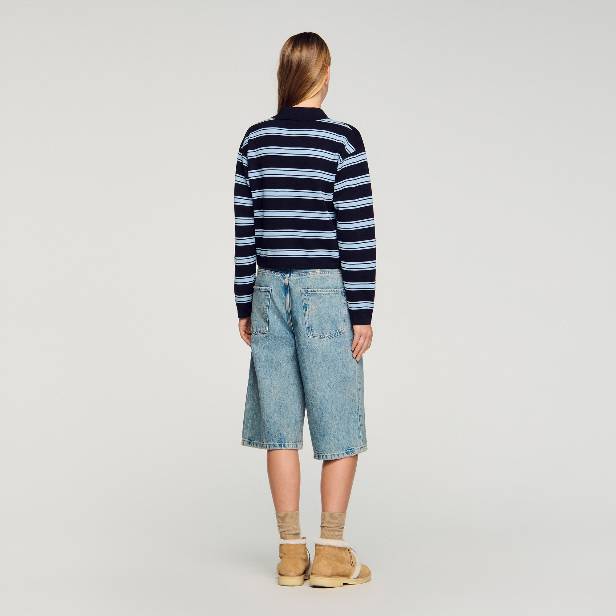 Pullover mit Streifenmuster