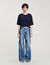T-Shirt mit Perlendetails
