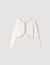 Kurzer Cardigan mit Perlen & Strass