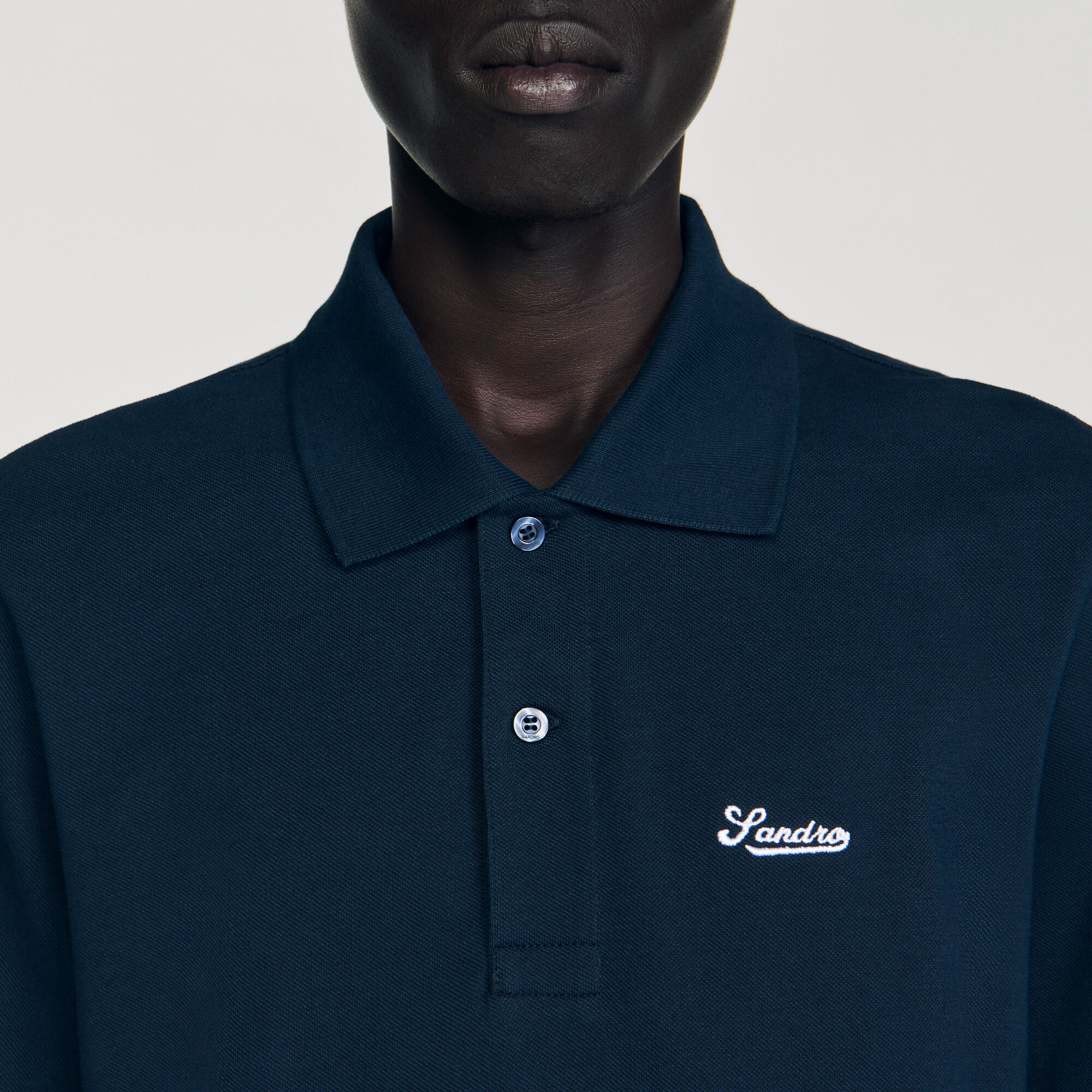 Poloshirt aus Piqué-Baumwolle