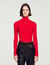 Rollkragenpullover mit Zopfmuster - Damen | Sandro