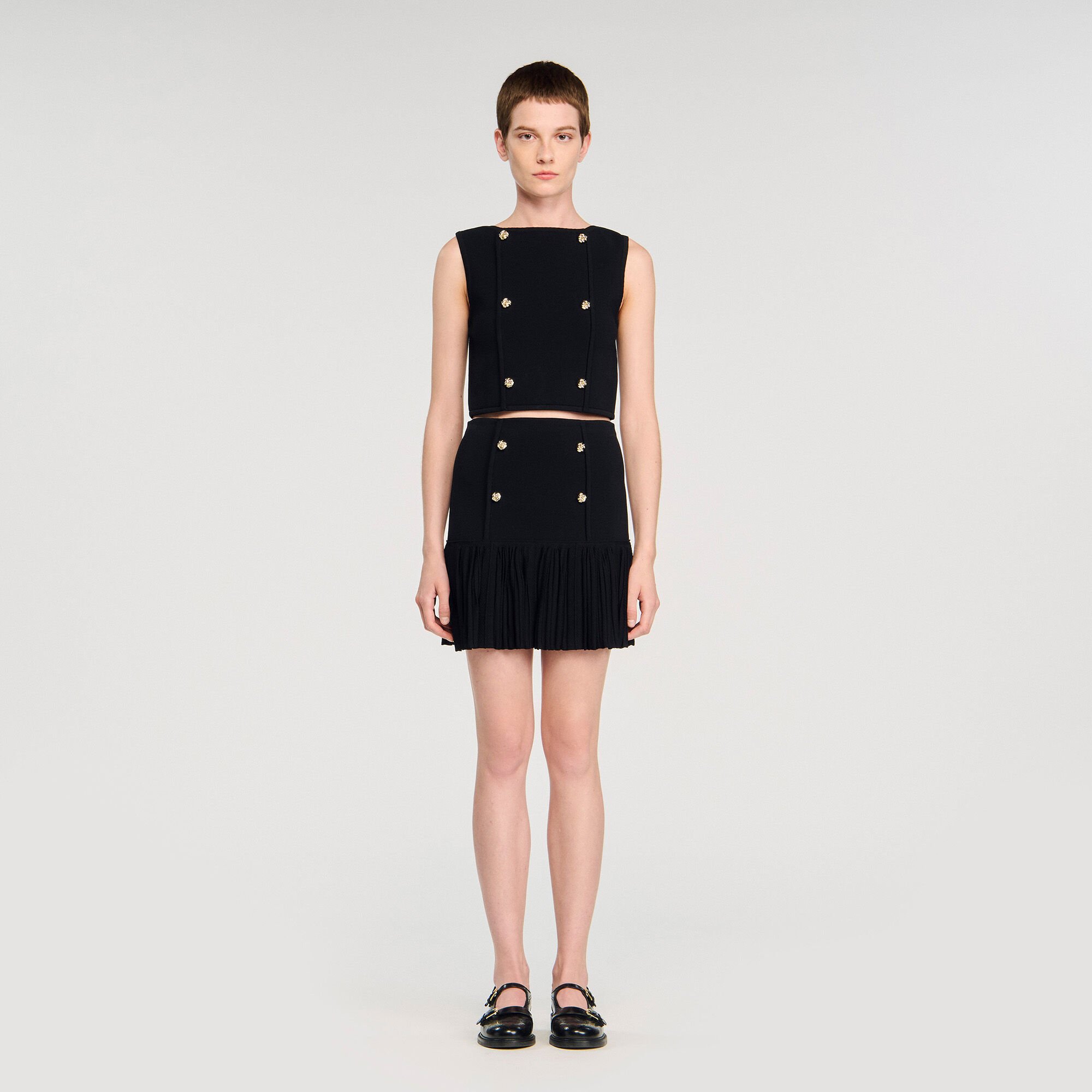 Kurzes Stricktop
