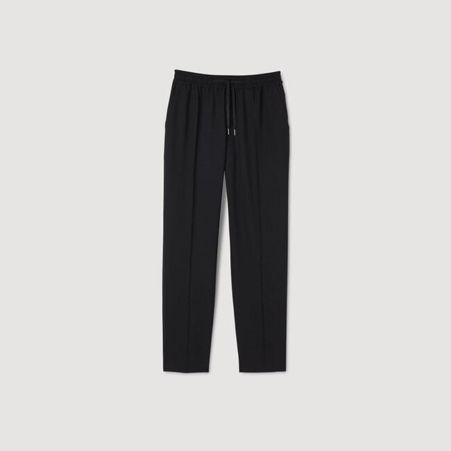 Elastische Hose mit geradem Schnitt
