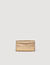 Pochette aus goldfarbenem Leder