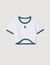 Zweifarbiges kurzes T-Shirt
