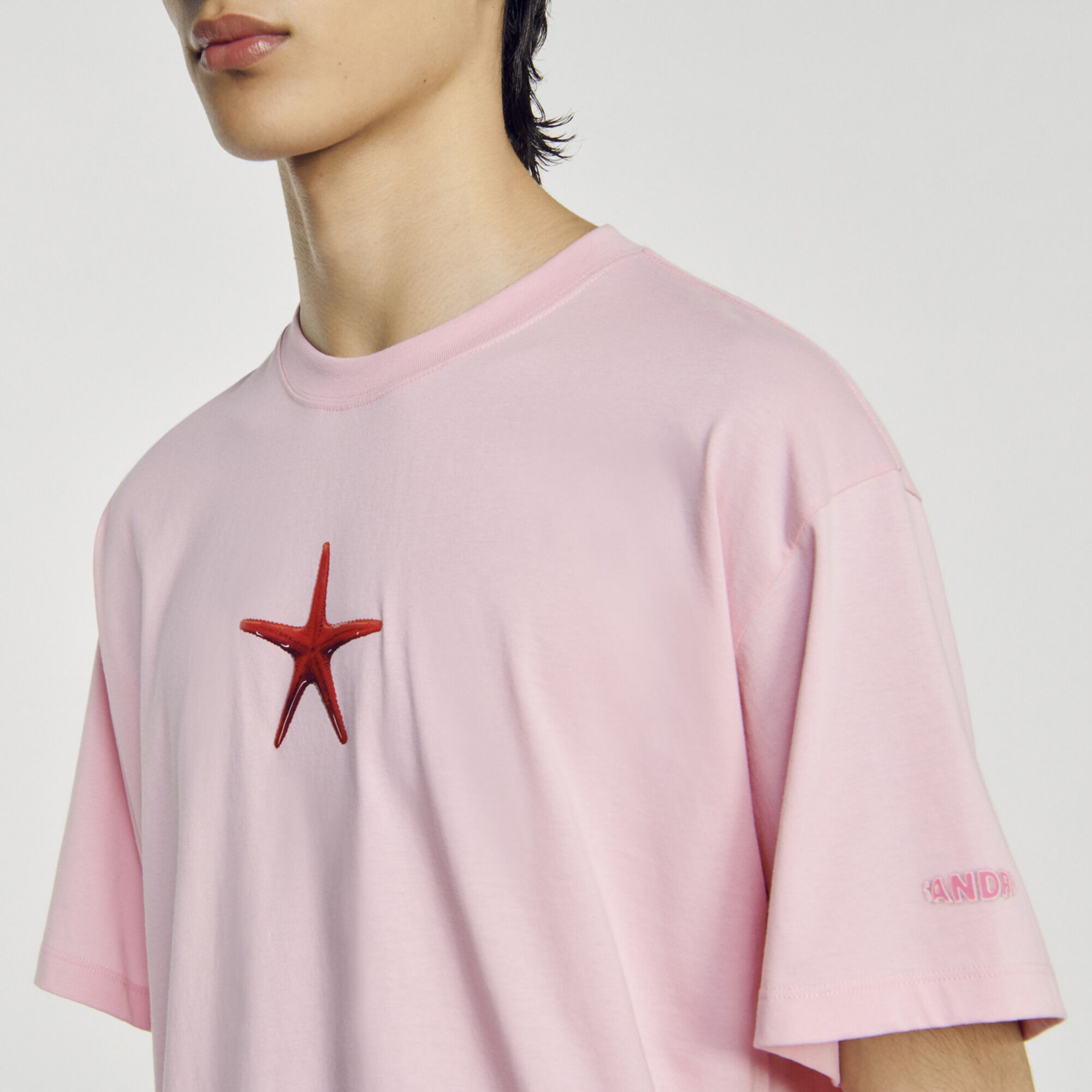 T-Shirt mit Seesternen
