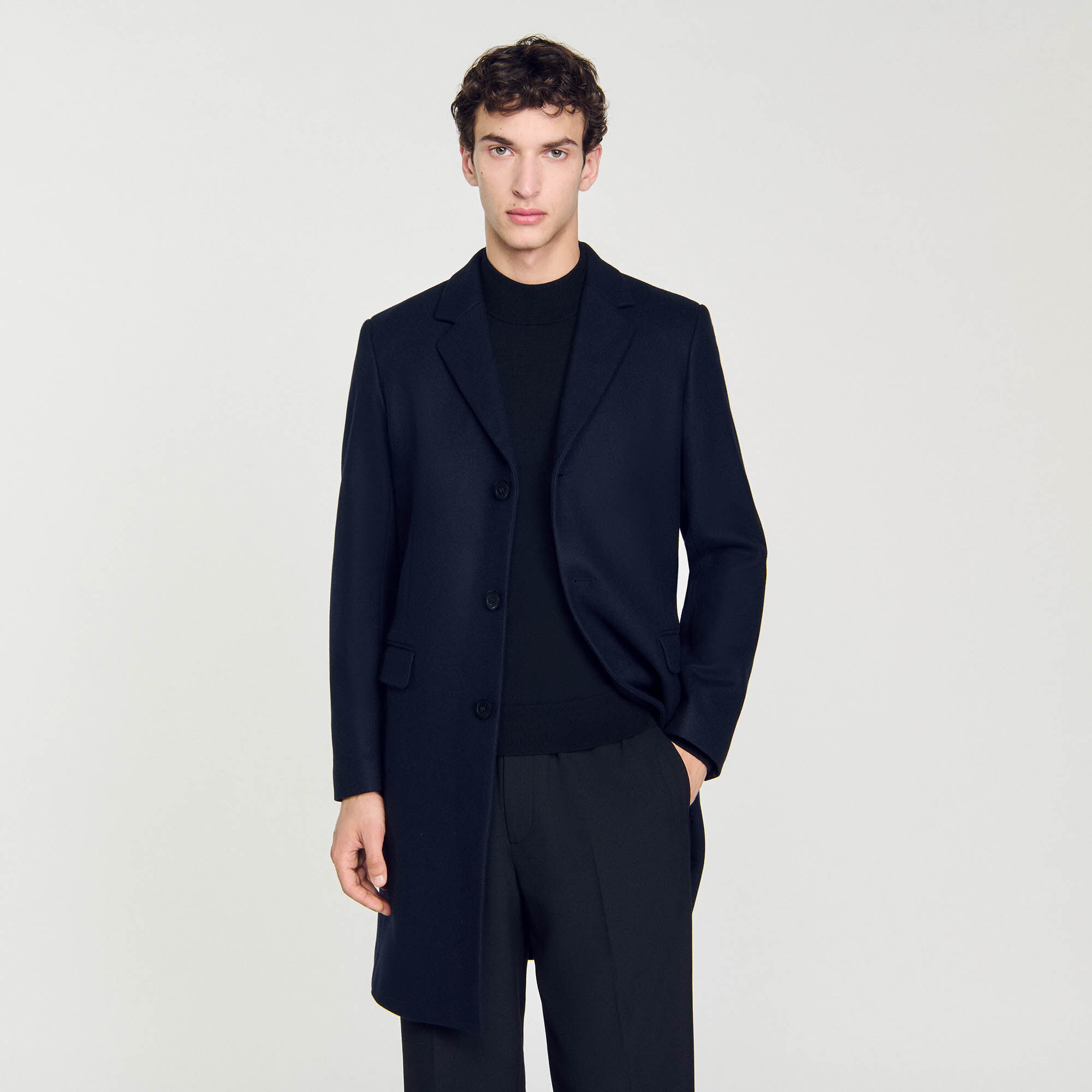 Woll- und Kaschmirmantel