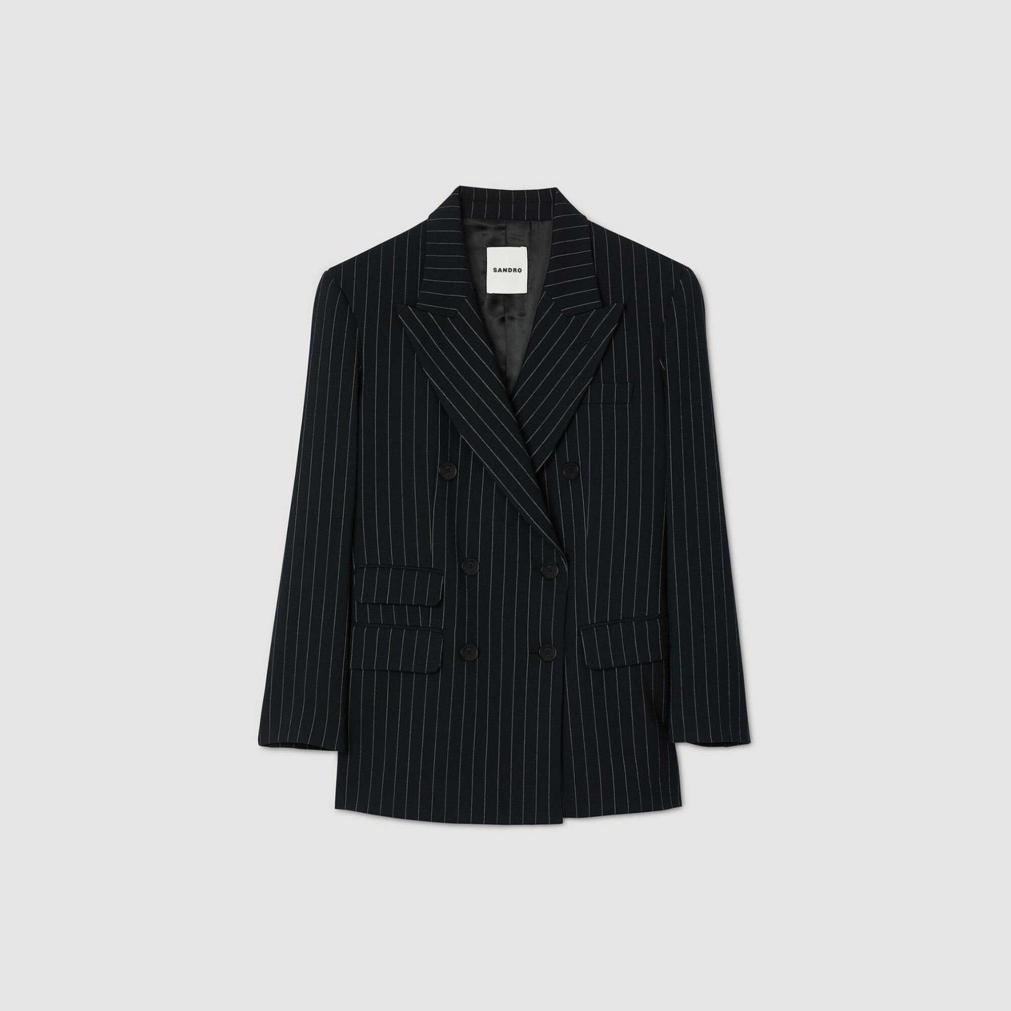 Gestreifter Blazer