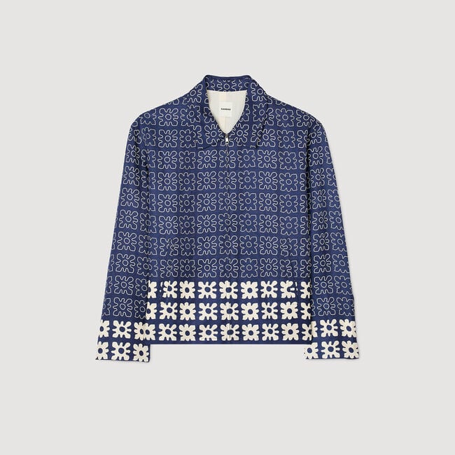 Blouson mit Blumenprint