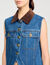 Ärmellose Jeansjacke