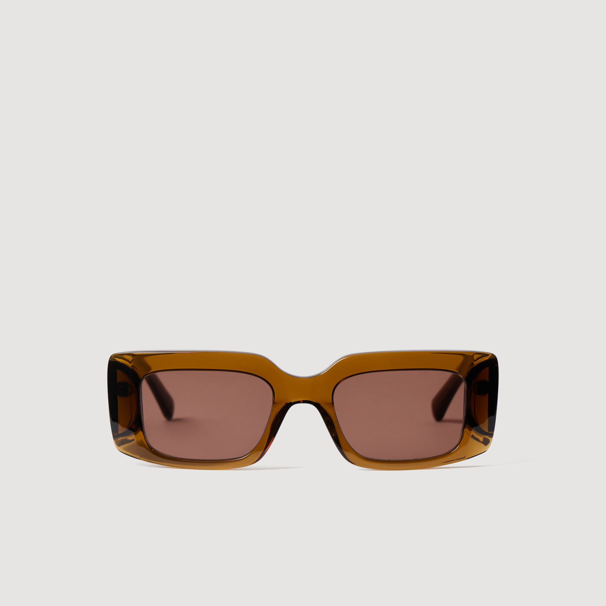 Sonnenbrille mit breiten B&uuml;geln