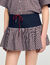 Karierter Skort