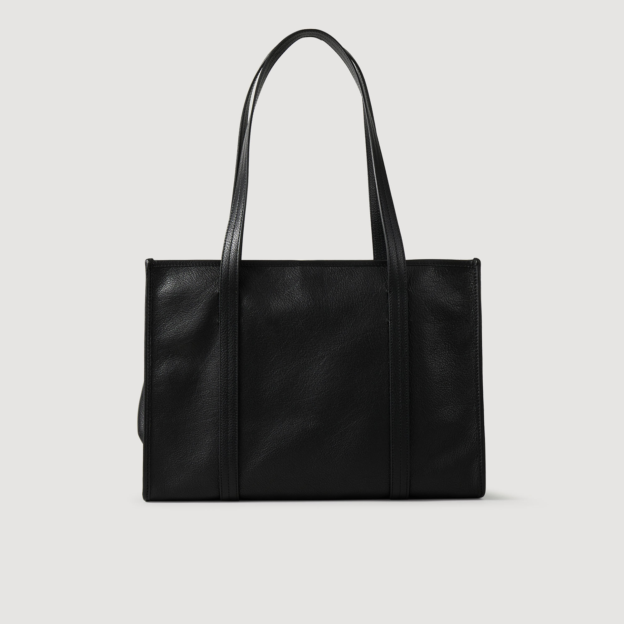 Shopper-Tasche aus Leder