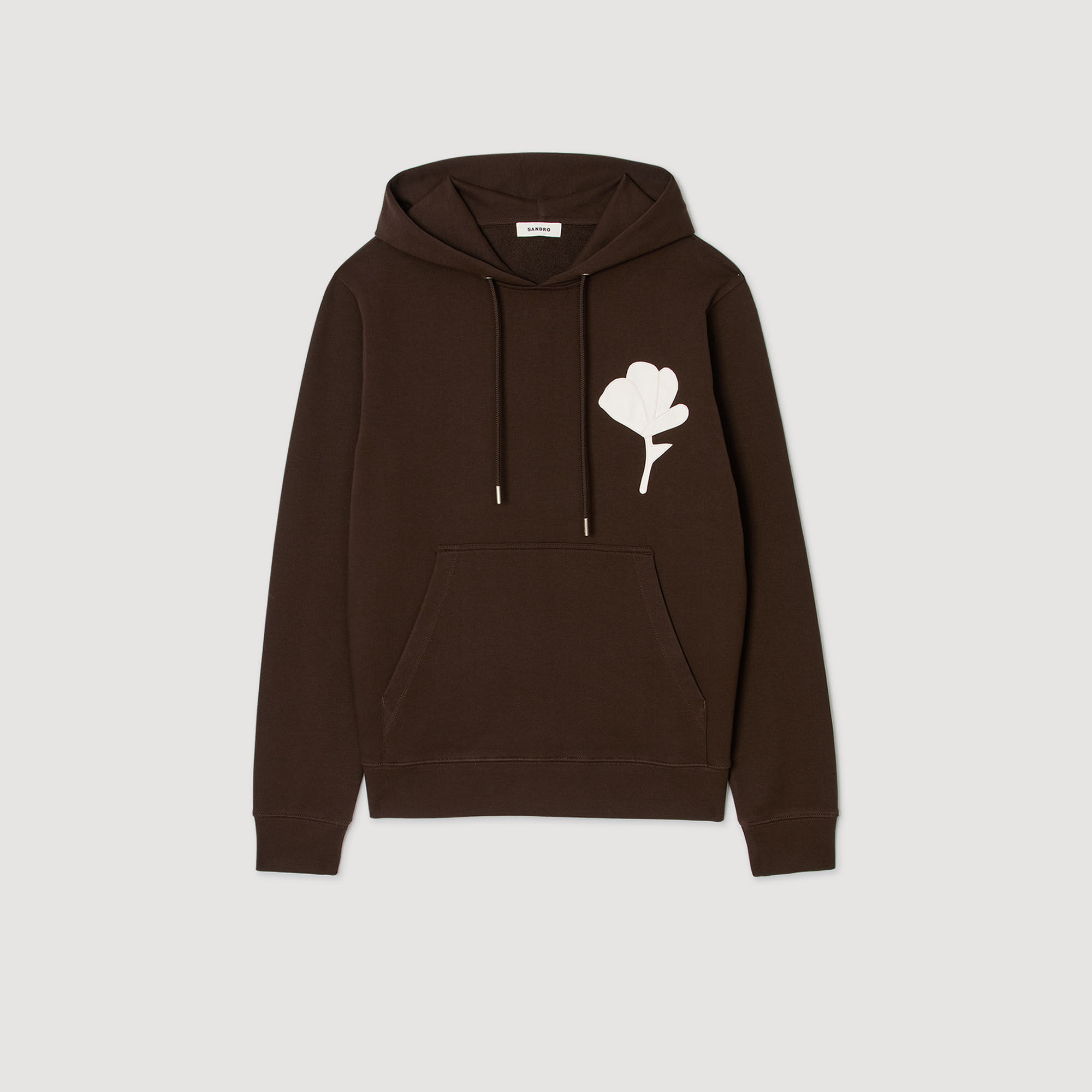 Sweatshirt mit Blumen-Patch