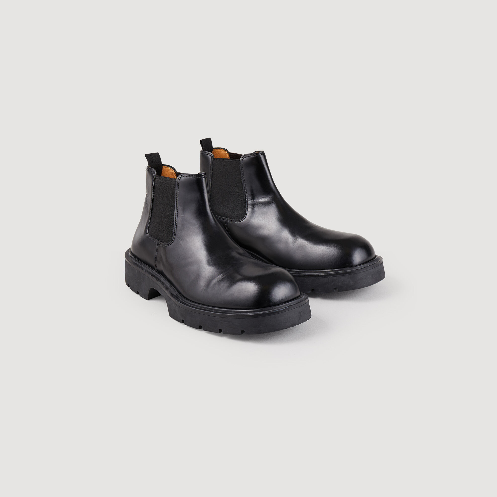 Stiefelette aus Leder